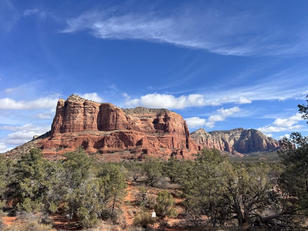 Sedona, AZ red rock formation